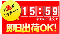 16時までのご注文は即日発送！